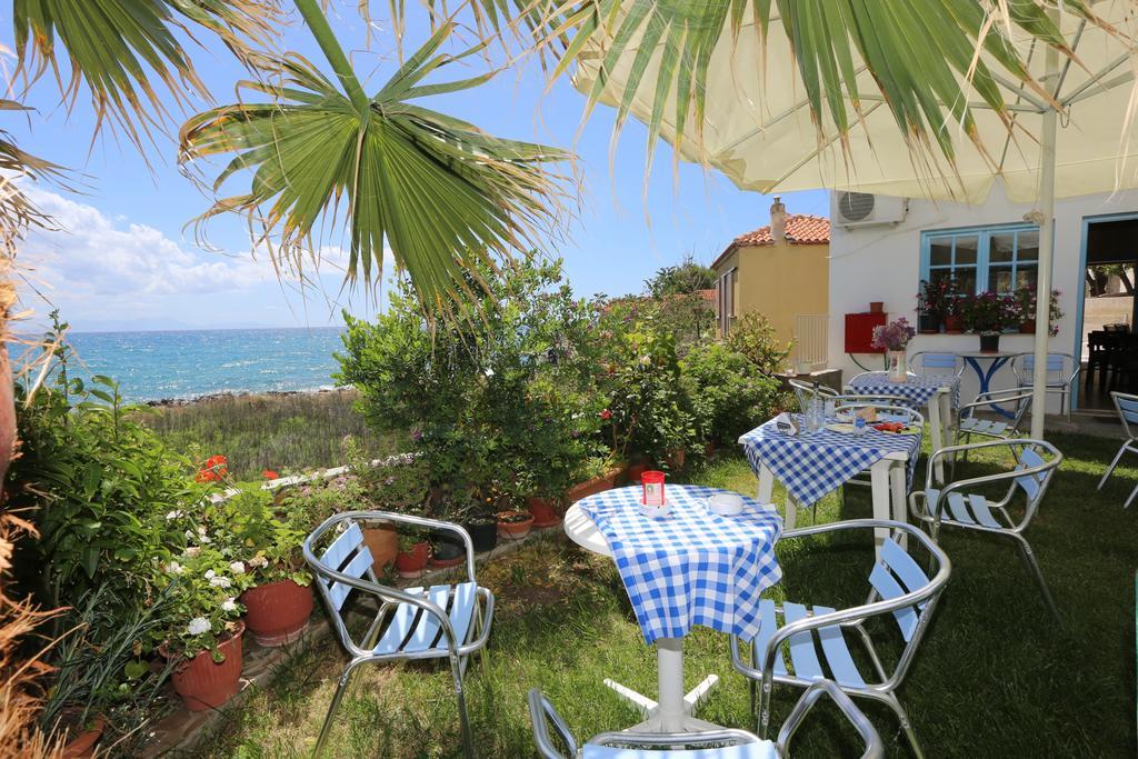 Akrogiali Hotel Plomari Esterno foto